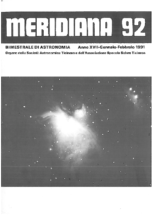 Meridiana N. 92 (gennaio-febbraio 1991)